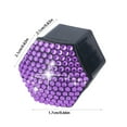 thumbnail image 3 of Diamond Studded Car Tire Nut Covers, Decorative Wheel Hub Screw Caps, Scratch Resistant, Wear Proof, Durable Protection, Easy Installation, Vehicle Personalization Accessory, 3 of 6