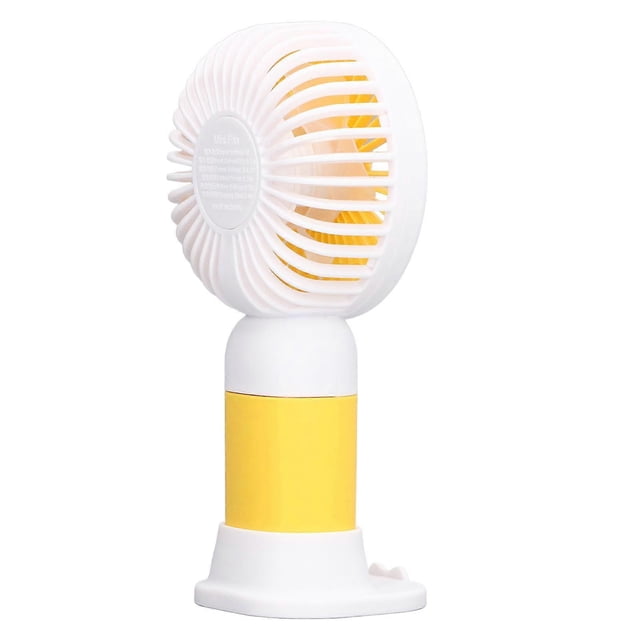 Mini Handheld Fan Cartoon Design Strong Wind USB Rechargeable Mini Portable Fan for Travel Office Home