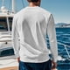 thumbnail image 5 of pstuiky camisas de manga larga para hombre, Blusas/camisas casuales de moda para hombre, de color liso, de manga larga y cuello redondo tops de invierno para hombre xl, 5 of 5
