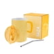 thumbnail image 4 of Paquete con 10 piezas de Taza de cerámica con tapa push y popote amarillo 12.5 x 13 x 8.9, 4 of 6