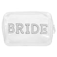 thumbnail image 1 of Bride Makeup Bag Transparent Makeup Bag Travel Toiletry Bag Clear Makeup Bag, 1 of 3