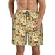 thumbnail image 1 of Balery Wild West Cowboy Traje de Baño Estilo Hawaiano para Hombre, Shorts de Secado Rápido con Bolsillos-3X-Large, 1 of 6