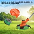 thumbnail image 4 of Spool Upgrade for GH3000 Trimmers, Automatic Line Change with Durable polyamide Nylon Thread for Wider Range of Mowing Surface (6 M Long, 0.2 Diameter), 4 of 5