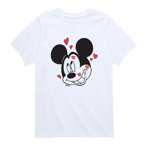 Disney - Kissy Face Toddler Short Sleeve Graphic T-Shirt