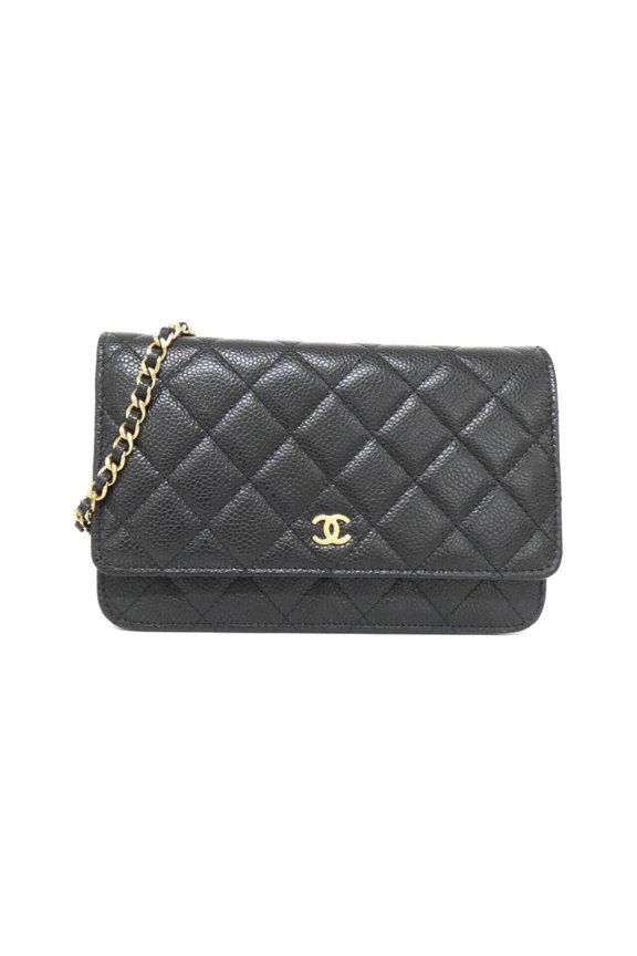 Pre-Owned Chanel Timeless Classic Line AP0250 Wallet Chain