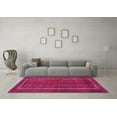 thumbnail image 3 of Ahgly Company Indoor Square Persian Pink Traditional Area Rugs, 7' Square, 3 of 4