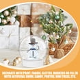 thumbnail image 4 of 24Pcs DIY Snow Globe Plastic Clear Plastic Globes Water Globe for Christmas Crafts Making (L), 4 of 8