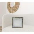 thumbnail image 2 of Set of Two Taupe Natural Sheepskin Square Pillows, 2 of 4