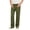 Green, variant on Boys Unifor𝗆 Pants Elastic Waist Drawstring Summer Casual Chino Joggers Teen Youth Kids Back -to-School Clothes Boys Lightweight Cargo Pants Summer