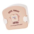 thumbnail image 4 of Qukaim Boîte à bento pour enfants - Boîte à bento pour enfants - Aspect dessin animé - Séparateur alimentaire - Boîte à déjeuner portable - Boîte de rangement pour déjeuner - Kaki - Motif toast, 4 of 14
