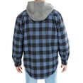 thumbnail image 3 of Sherpa-Lined Hooded Flannel Shirt-Jacket, 3 of 5