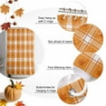 thumbnail image 5 of Shower Curtains for Bathroom-72"x72",Thanksgiving Day Autumn Leaves Waterproof Bath Curtain Grommet Shower Curtain Set with Hooks, 5 of 6