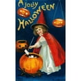 thumbnail image 3 of Halloween 16x24 Black Modern Framed Museum Art Print Titled - A Jolly Halloween, 3 of 5