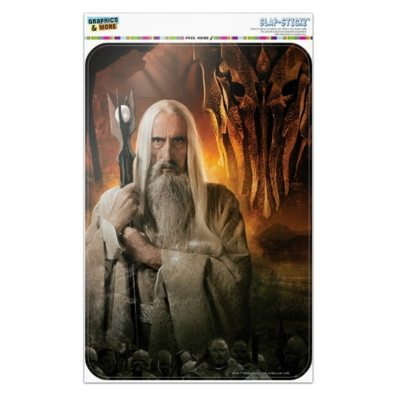 The Lord of the Rings Saruman Character Home Business Office Sign