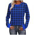 thumbnail image 6 of XFLWAM Long Sleeve Shirts for Women Spring Summer Casual Crewneck T Shirt Lightweight Loose Fit Soft Tunic Tops, 6 of 8