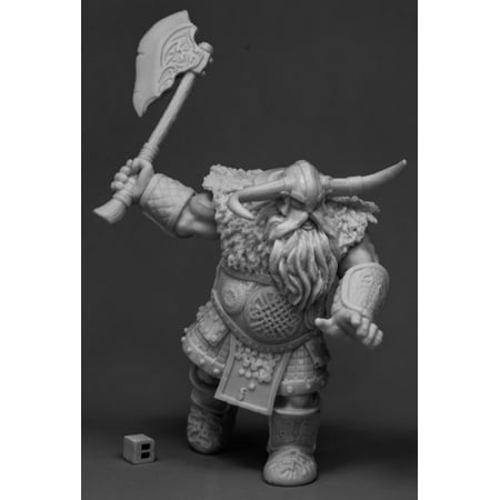 Warriors Axe - Reaper Miniatures Frost Giant Warrior (1H Axe) 77543 Bones Unpainted RPG Figure
