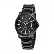 Men's automatic mechanical movement, round dial, high-quality stainless steel strap