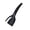 Black, variant on New 2 in 1 Grip Flip Spatula Tongs Egg Flipper Spatula Nylon Non Stick Coating Pancake Fish French Toast Omelet Making Tool