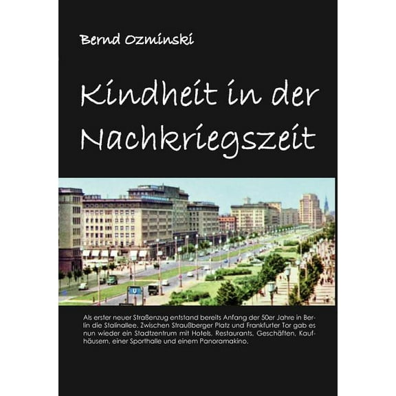 Kindheit in der Nachkriegszeit, (Paperback)