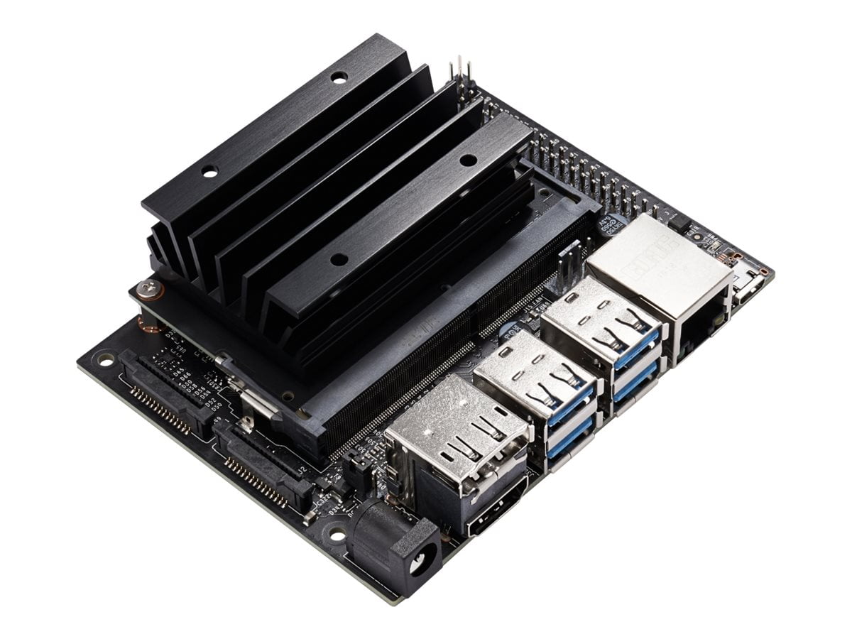 kalk Bliv forvirret Diskriminere NVIDIA Jetson Nano Developer Kit - Single-board computer - ARM Cortex-A57  1.43 GHz - RAM 4 GB - Flash 16 GB - Walmart.com