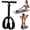 3black, variant on Pedal Resistance Band with Handle | Upgraded 55LBS Exercise Resistance Bands for Core, Abs, Legs, Glutes, Arms, Strength, Physical Therapy, Pilates, Sit Up Workout Equipment for Women Home Gym