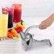 thumbnail image 5 of Stainless Steel Manual Juicer, Heavy Duty Lemon Squeezer for Fruits & Vegetables (Silver), 5 of 5
