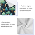 thumbnail image 4 of Coolnut Cartoon Trees Bathroom Towel Set Absorbent Soft 3-Piece Bath Towel Hand Towel Washcloth Decorative Towels for Bathroom Gym Hotel Beach Swimming Pool Washcloth Gift, 4 of 7