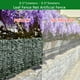 thumbnail image 3 of Valla de hiedra artificial, setos artificiales y rollo de pantalla de hojas artificiales para decoración de exteriores y jardín., 3 of 7