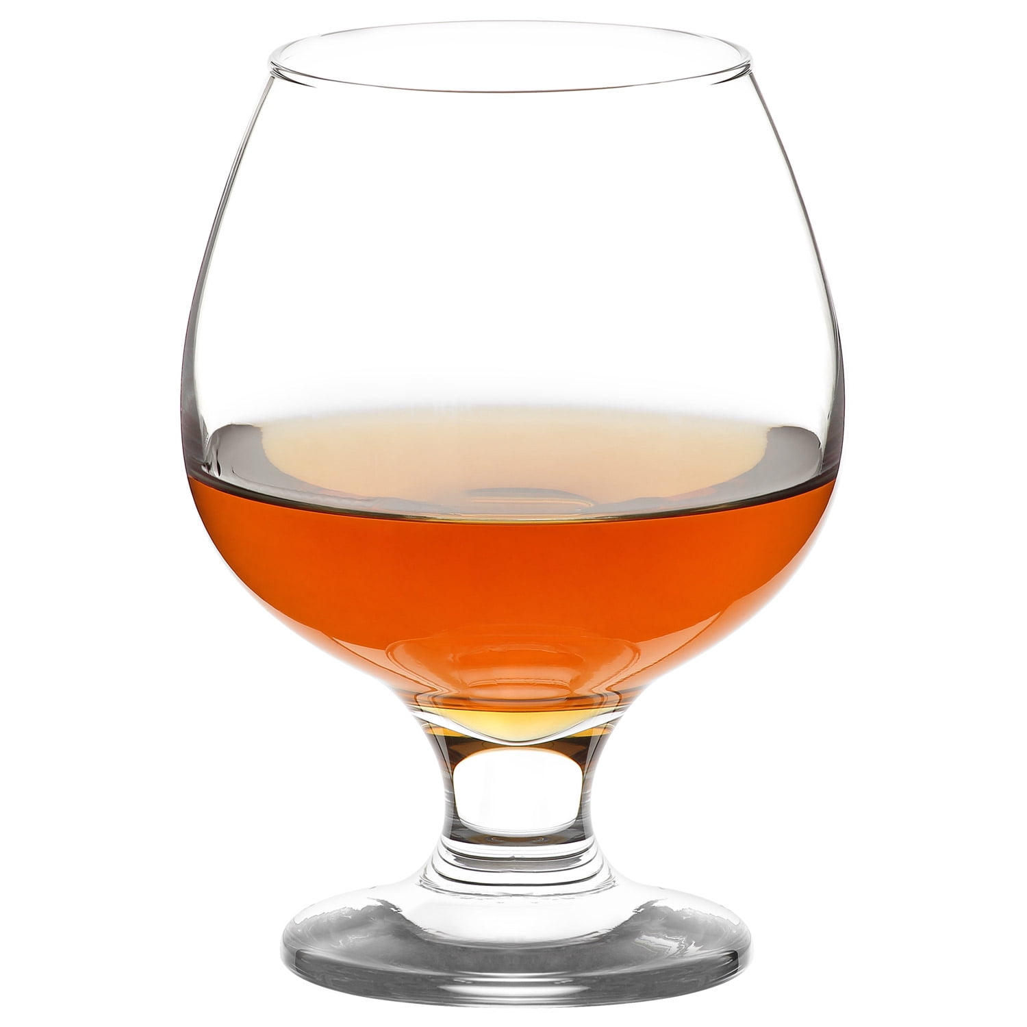 LAV Brandy Snifters 6Piece 13.25 oz Cognac Glasses Set, Clear Small