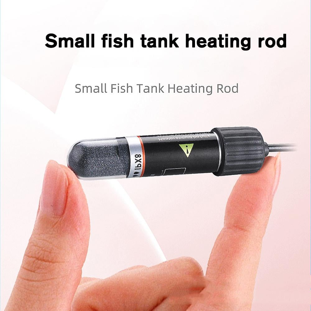 NOVELAR Submersible Aquarium Heater, 10W with 48°F Fixed Temperature, Safe and Energy-Efficient for Small Tanks, Perfect for Betta Fish and Other Small Aquatic Pets