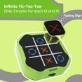 thumbnail image 3 of Giiker Tic Tac Toe Bolt Game 3-In-1 Handheld Puzzle Game Console Portable Travel Games For Educational And Memory Growth Fidget Toys Board Games For Kids And Adults Birthday Gifts For All Ages, 3 of 5