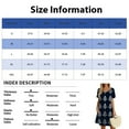 thumbnail image 3 of Xyxonk Womens Spring Summer Dresses Short Sleeve Flowy Swing Tunic Dresses Baby Doll Bohemian Crewneck Beach Dresses Khaki XL, 3 of 5
