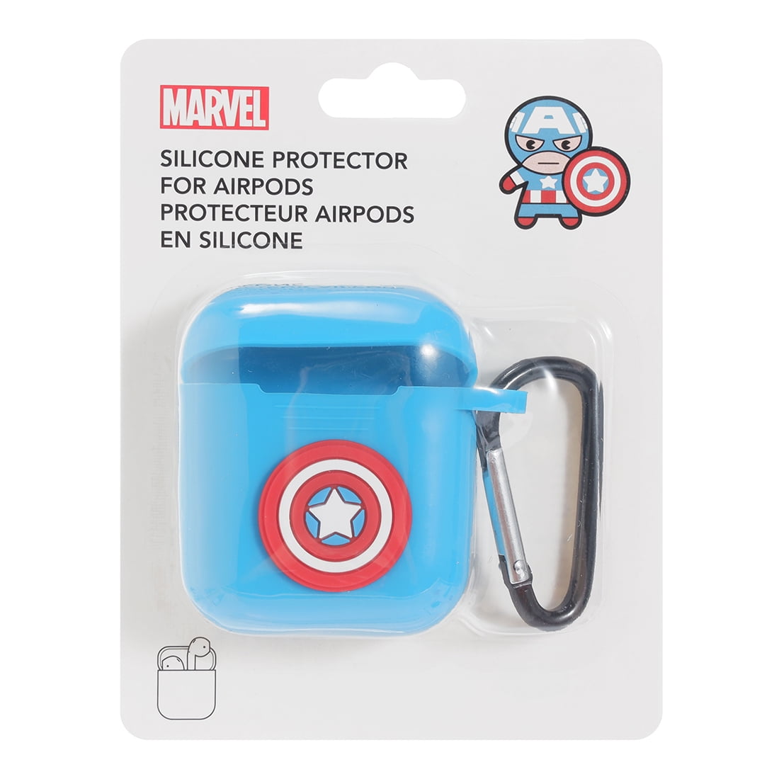  MINISO  Marvel  Avengers AirPods Case  Protective Silicone 