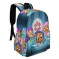 thumbnail image 2 of BUBBLE GUPPIES Backpacks Lightweight Bookbags Casual Daypack For Travel Hiking Work, 2 of 8
