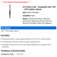 thumbnail image 2 of A/C Orifice Tube - Compatible with 1987 - 1993 Cadillac Allante 1988 1989 1990 1991 1992, 2 of 2