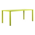 thumbnail image 1 of Pangea Home Miami Moderne Cadre en Aluminium Patio Table à Manger en Vert, 1 of 5