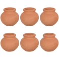 thumbnail image 1 of 6pcs Miniature Flower Pots Compact Flower Containers Succulent Flower Holders, 1 of 4