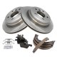 thumbnail image 2 of Kit de Frenos TRQ Trasero con Pastillas Cerámicas y Discos para BMW 328i 2012-2013, 2 of 9