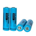 thumbnail image 4 of 4pcs PKCELL ICR14500 AA 3.7V 800mAh Li-ion Rechargeable Batteries for Lamp, 4 of 4
