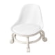 thumbnail image 5 of Taburete con Ruedas Silla Giratoria con Respaldo, Ruedas, Taburete de Pedicura Giratorio de 360 degree, Asiento de Ruedas Taburete Corto para Cocina Garaje Blanco Macarena Asiento rodante bajo, 5 of 8