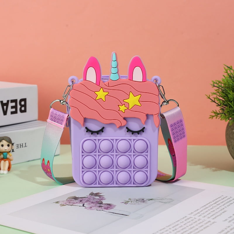 Mochila Pop It Para Niños - Juguete Anti-Estrés, Gran Capacidad, Ideal Para Colegio O Viajes