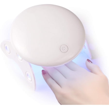 Mini Nail Lamp LED Nail Dryer Lamp for Nails Portable 6W Powder Folden Sunshine Nails Nail Dryer Lamp Drying Manicure