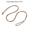 thumbnail image 3 of Unique Bargains 1 Pc Adjustable Waist Cord Elegant Buckle Adjustable Handmade Cord Belt for Women Light Brown, 3 of 5
