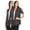 Charcoal-Charcoal, variant on Women's Casual Short Sleeve Loose Fit Solid Cardigan (Pack of 2)