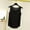 Black, variant on FengLS Women's Casual Tank Loose Comfortable Round Neck Tank Tops Summer Lightweight Tops Solid Color Layer Vest