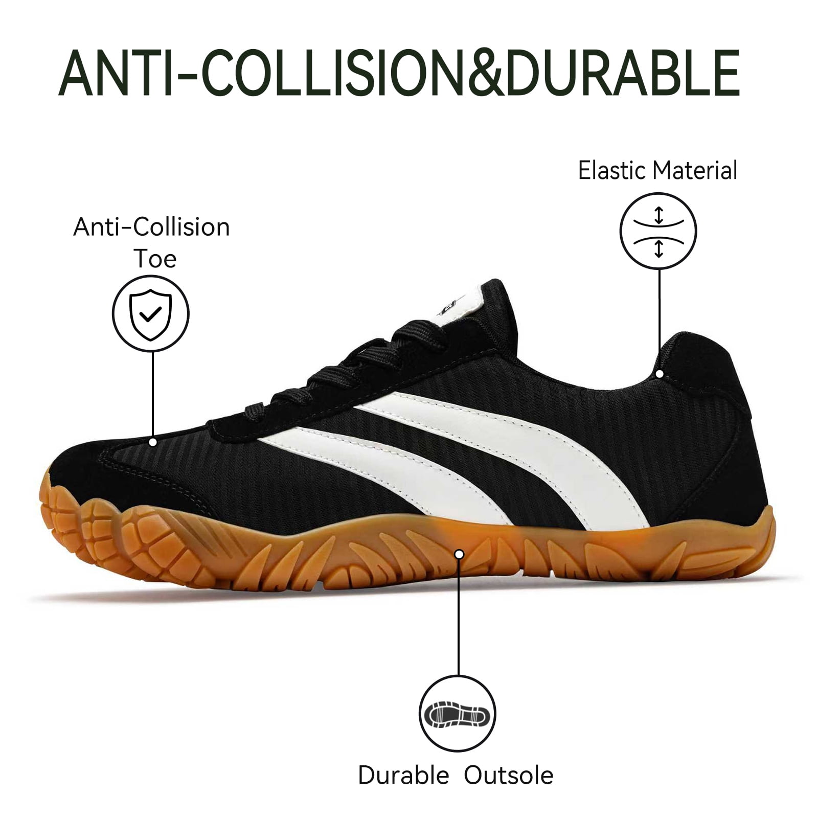 Barefoot Shoes Women Casual Sneakers, Wide Toe Box Shoes Women Zero Drop Barefoot Shoe Men,Non-Slip Lightweight Breathable Running Shoes,Comfortable Fashion Outdoor Walking Hiking Shoes Unisex