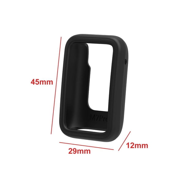 Protector de pantalla para reloj Estuche para reloj adecuado para Mi Band 7 Pro (Azul oscuro) Ndcxsfigh Para estrenar