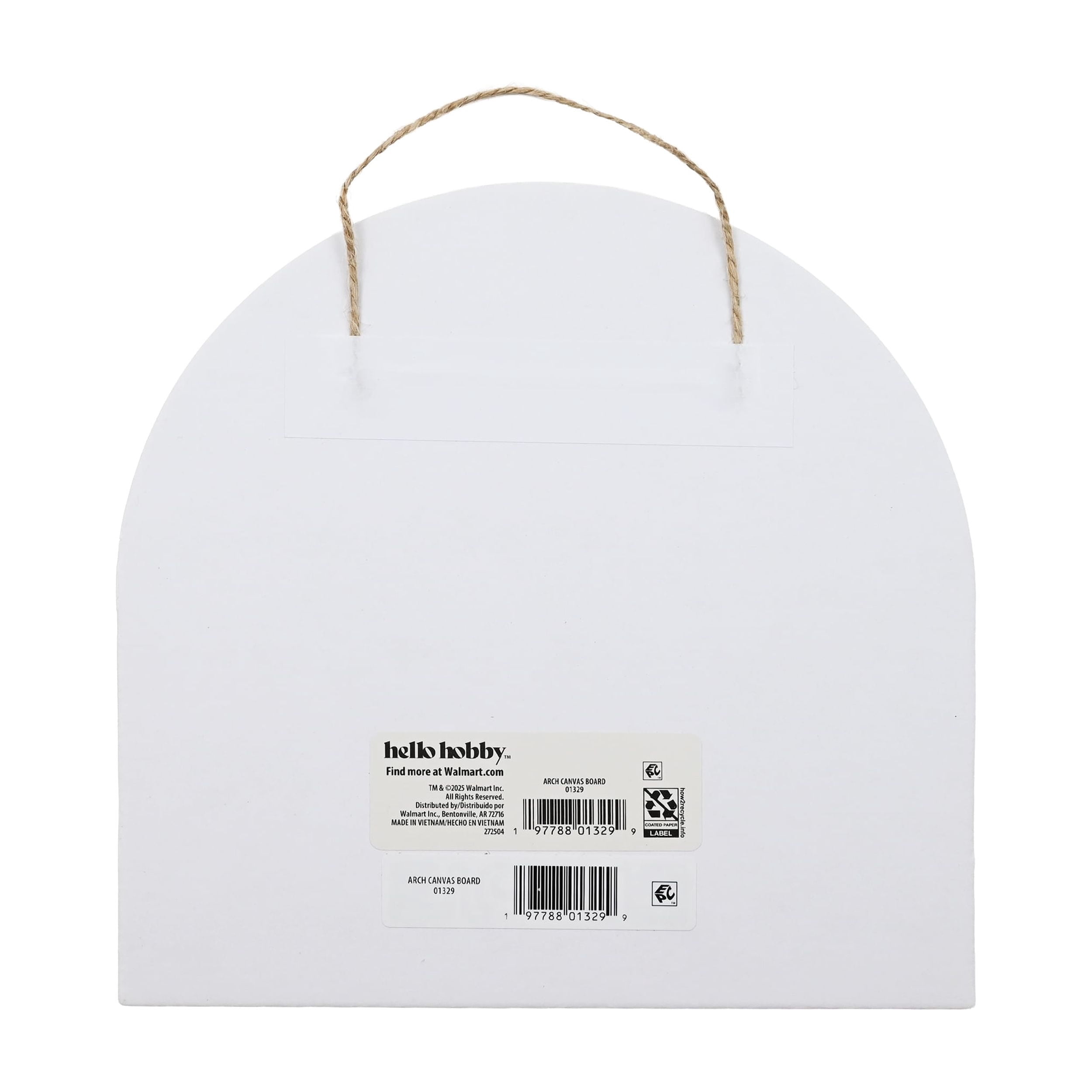 Hello Hobby Arch Canvas Board for Acrylic and Oil Art