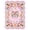 Pink, variant on HIWEAVER Black 2' x 6' Scalloped Washable Animal Cat Runner Rug for Kitchen Modern Floral Accent Throw Carpet for Bedroom Non-Slip Indoor Floor Cover Room Decor