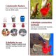 thumbnail image 1 of Bebedores automáticos de pollo, cuencos, bebedores de aves de corral kaili Sencillez, 1 of 1
